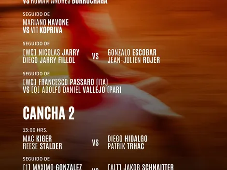 Tras derrota en el singles: el nuevo objetivo de Jarry en el Chile Open