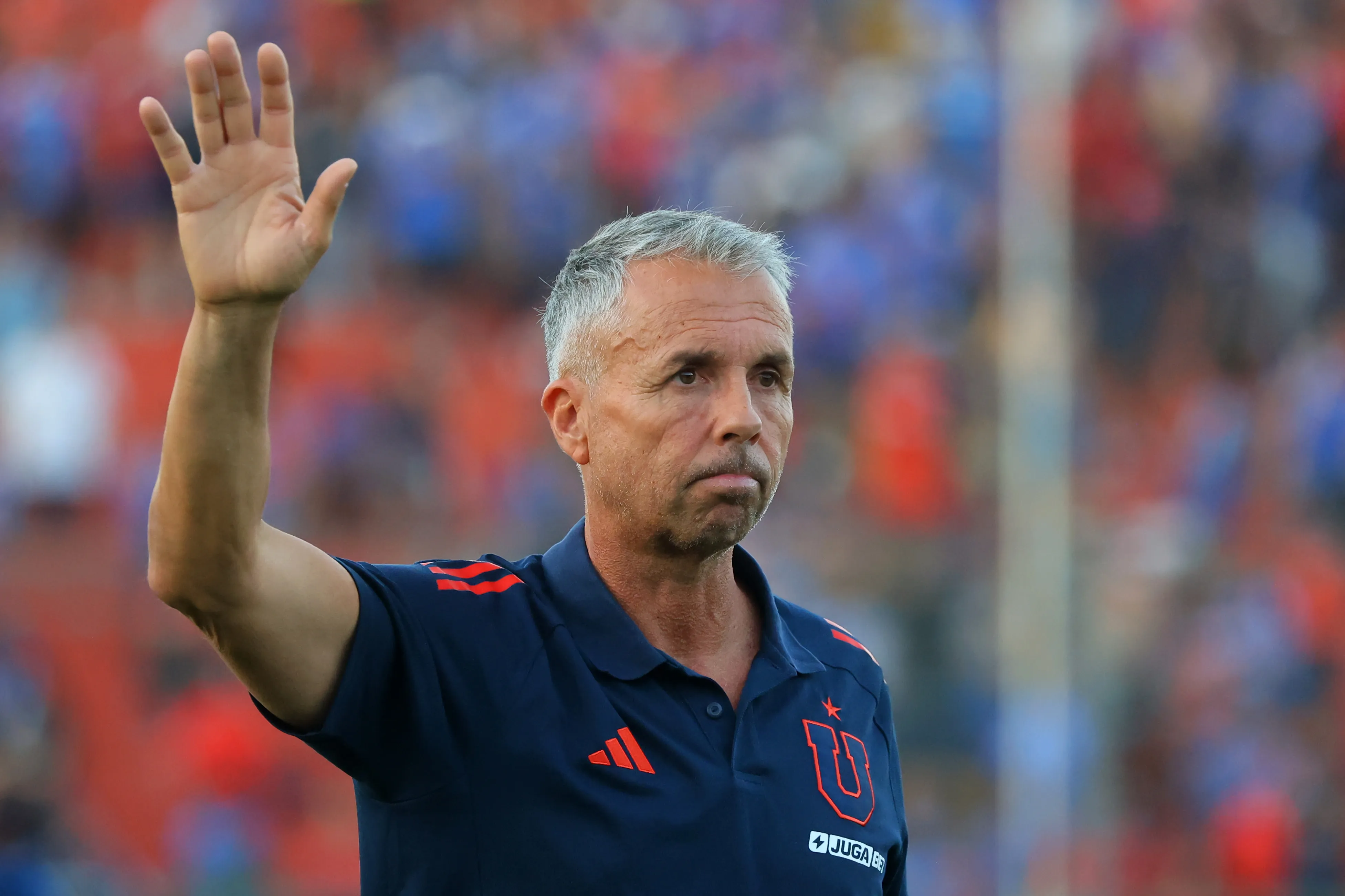 Gustavo Álvarez ganó en Universidad de Chile un sueldo muy similar al de Paqui. | Foto: Photosport.