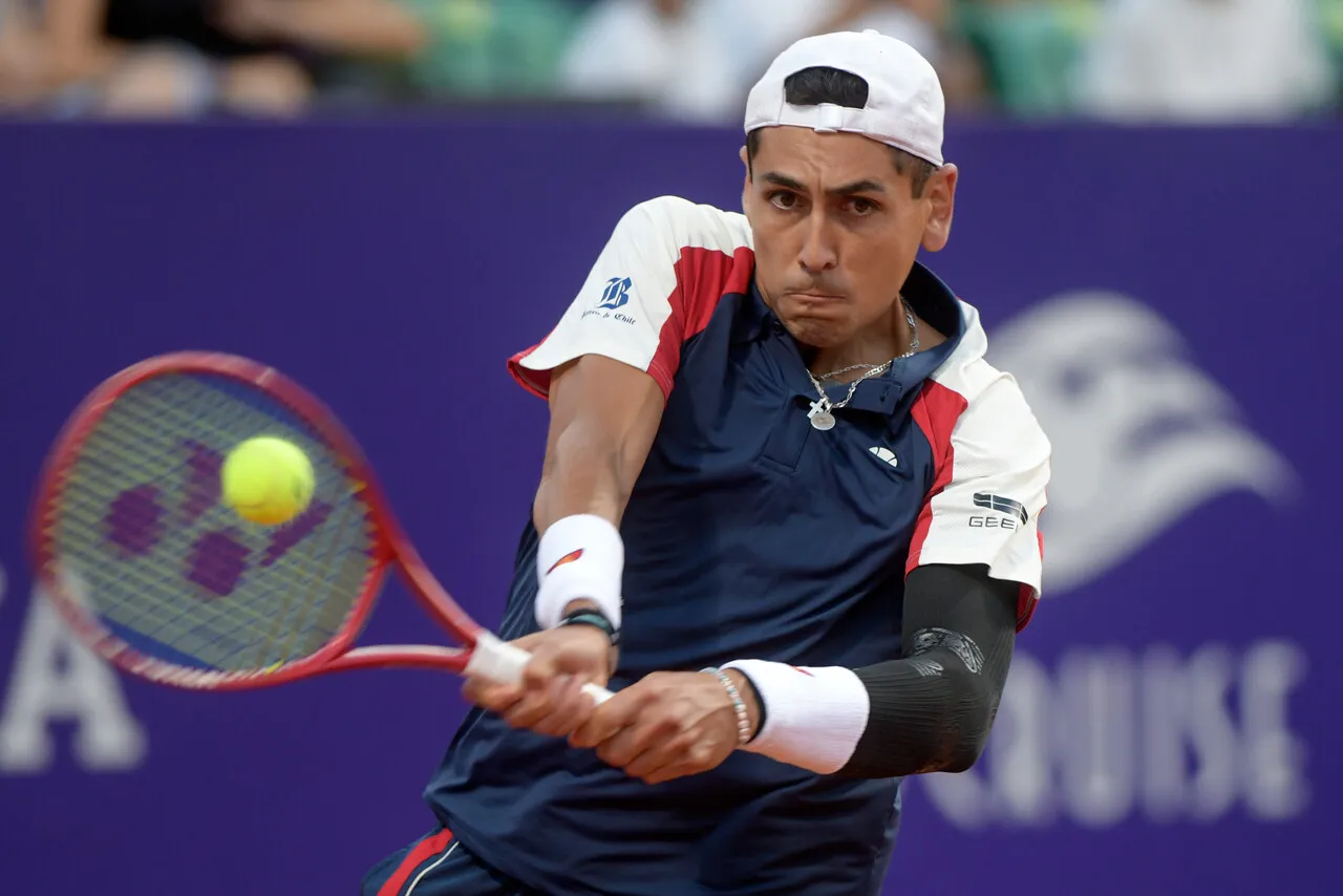 Alejandro Tabilo debuta en el Chile Open. Foto: Photosport
