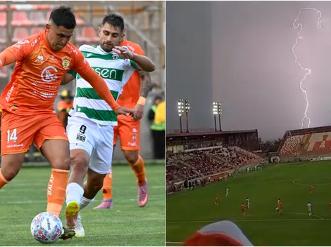 Video: ¡Cae rayo en Calama! Locura extrema en duelo de Cobreloa