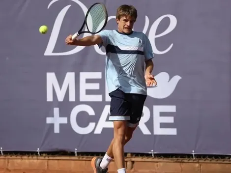 Bautista de la Peña le ganó al tenista más viejo del mundo