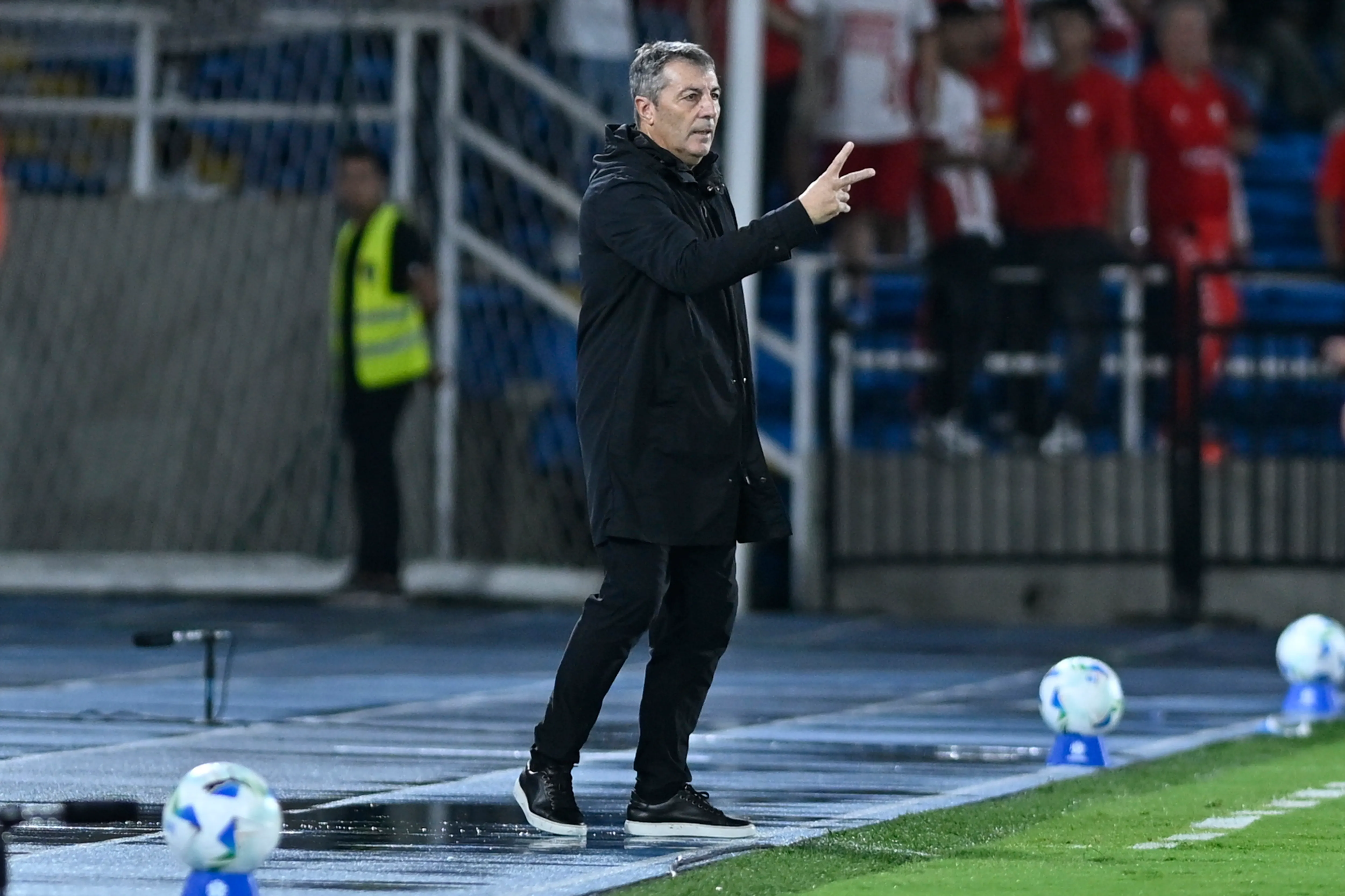 Kudelka dirigió a Newell’s entre 2019 y 2021. Imagen: Getty