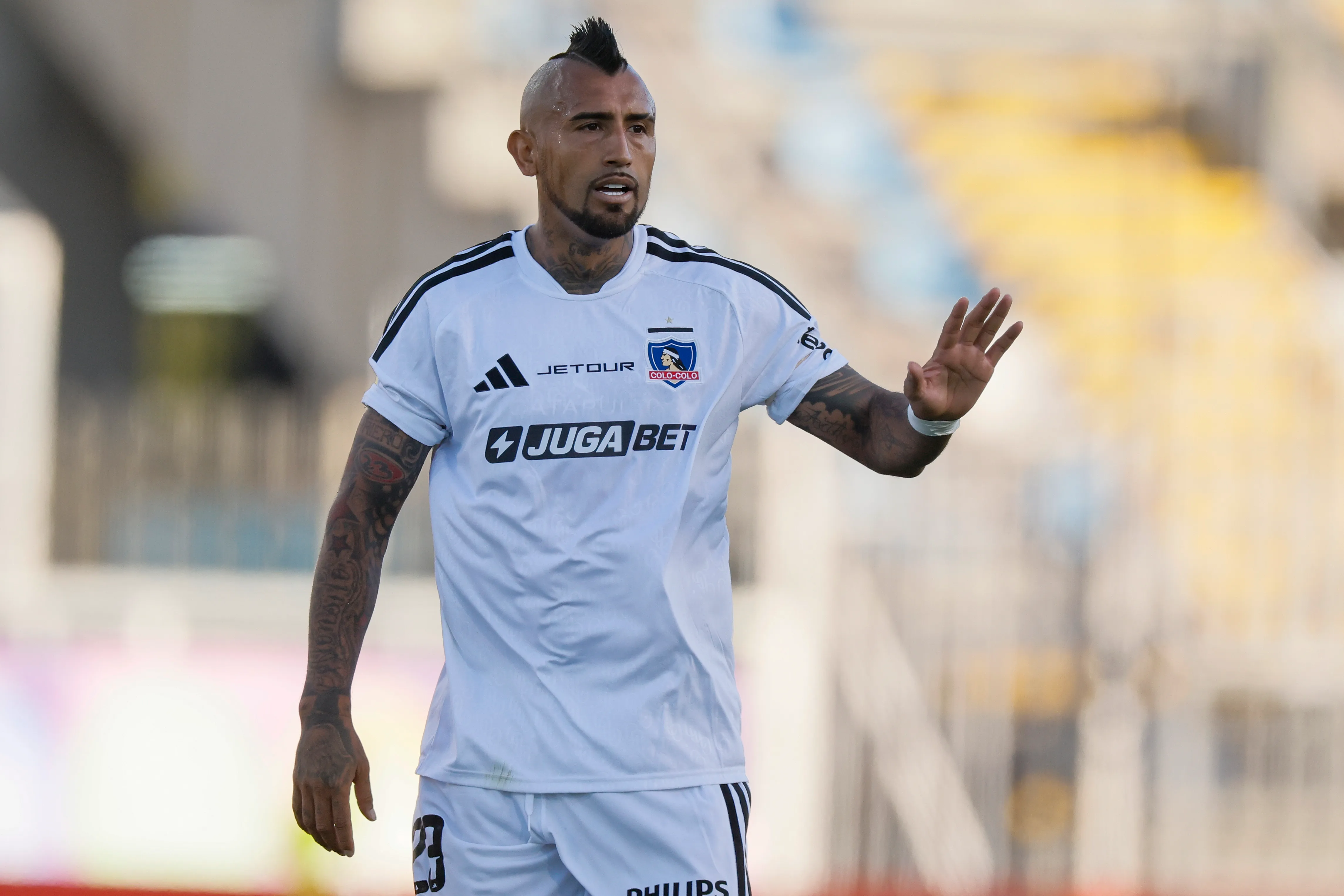 Vidal y su nuevo puesto | Photosport