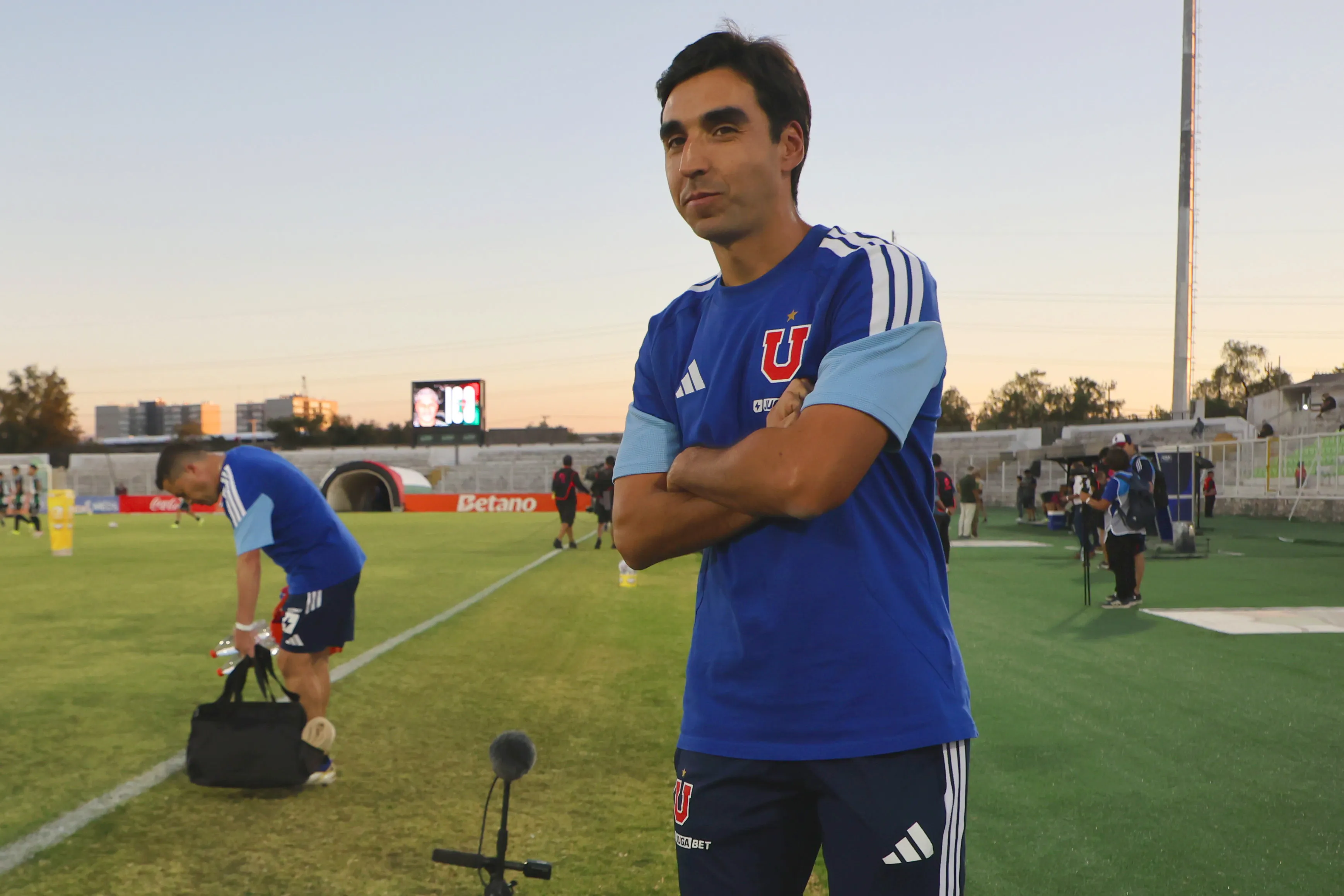 Francisco Meneghini bien podría jugar el puesto en Universidad de Chile este domingo ante Colo Colo. | Foto: Photosport.