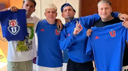 Emanuel Noir, vocalista de Ke Personajes, es seguidor de U. de Chile.