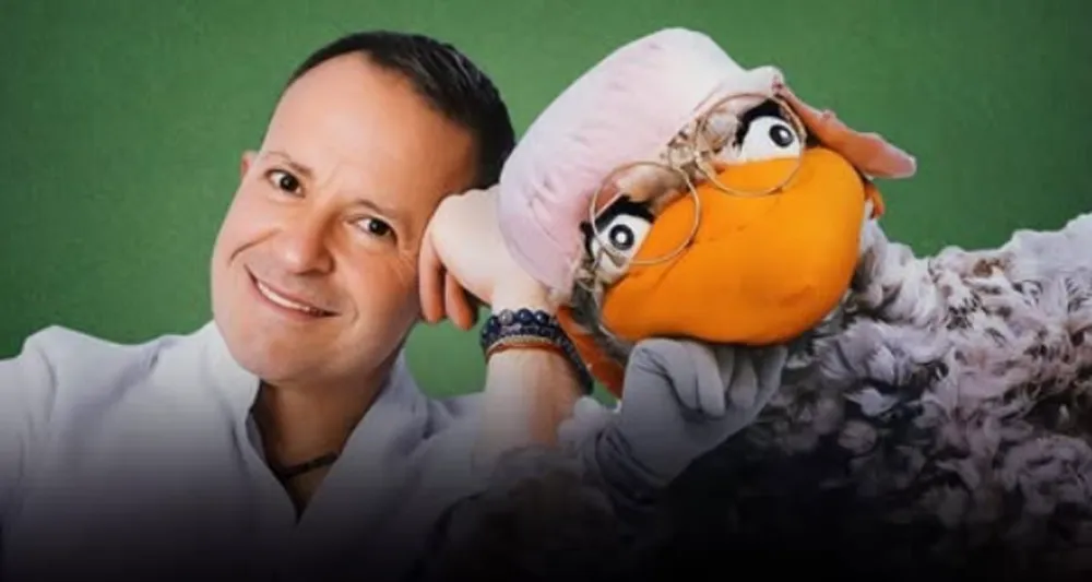 Guru Guru es hincha de Unión Española, al igual que Claudio Moreno.