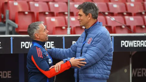 Mauricio Pellegrino y Gustavo Álvarez se enfrentaron en la semifinal de la Copa Sudamericana 2025.