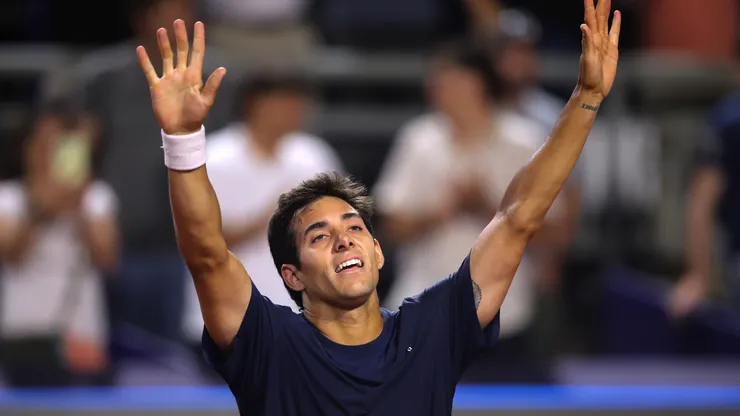 Garin vivió una emotiva jornada en el Chile Open