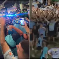 ¡Locura celeste! Emotiva invasión de hinchas de O'Higgins en Brasil
