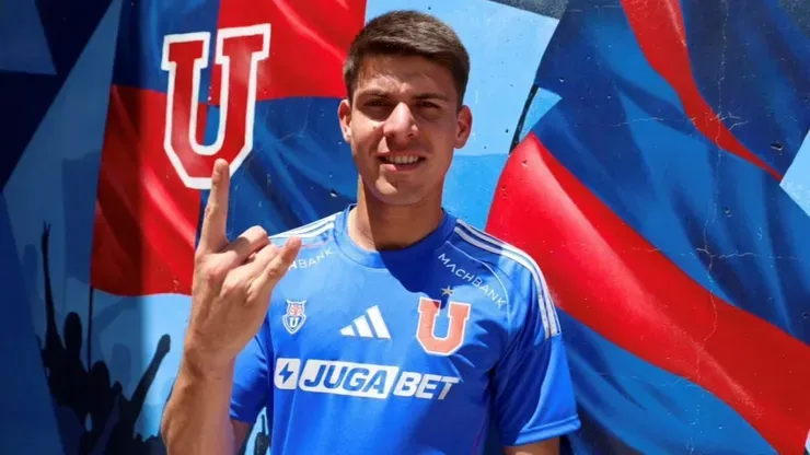 Lucas Romero apenas ha jugado 45 minutos con la camiseta de Universidad de Chile. | Foto: U de Chile.