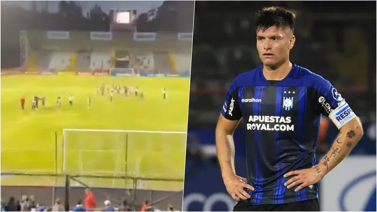 Un video delata a la hinchada de Huachipato