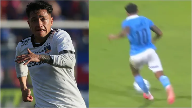 Christofer Gonzáles le enseña a Zavala a "picar" un penal.