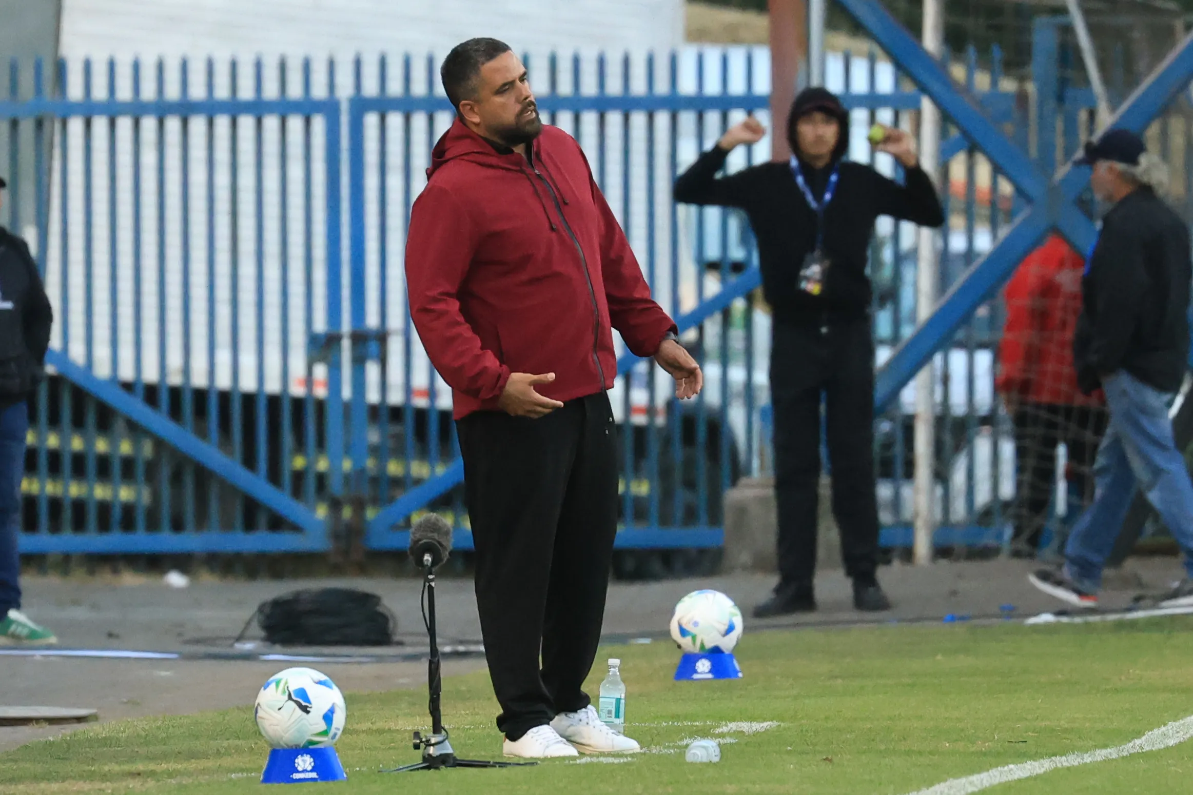 Daniel Farías manifestó su alegría por cumplir un triunfo histórico. (Eduardo Fortes/Photosport).