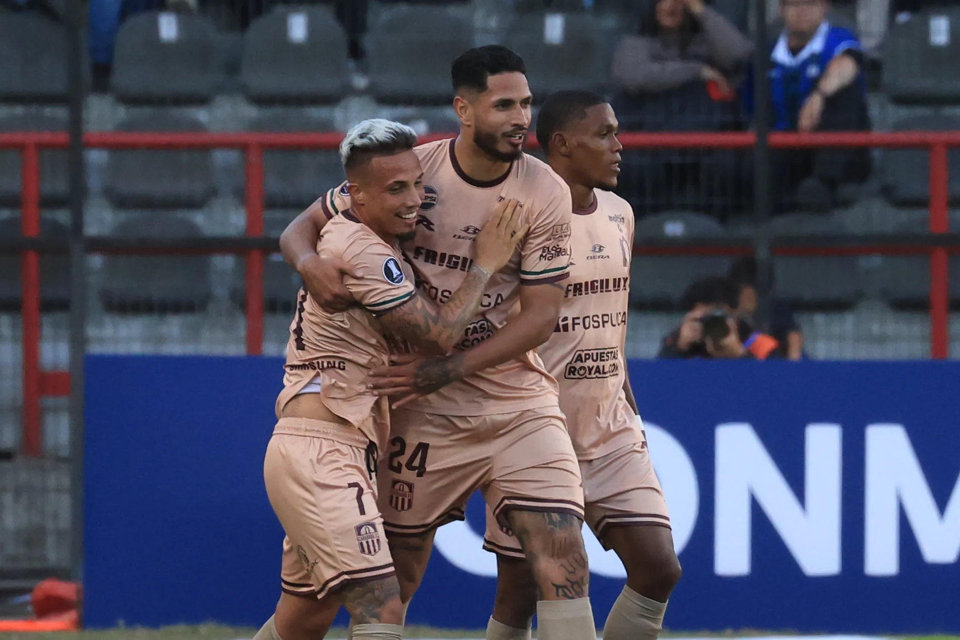 Eric Ramírez anotó el 1-0 de Carabobo en Talcahuano. (Eduardo Fortes/Photosport).