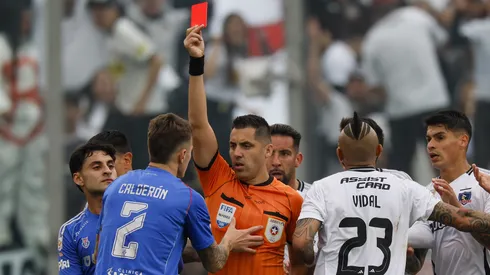 El polémico juez del Sueprclásico.