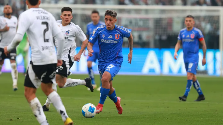 Lucas Assadi es la gran duda de la U para el Superclásico con Colo Colo.