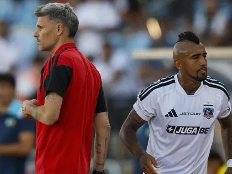 ¿Polémica? La razón de la salida de Vidal de la titularidad en Colo Colo
