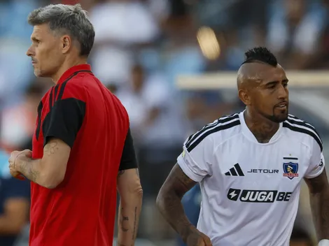 ¿Polémica? La razón de la salida de Vidal de la titularidad en Colo Colo