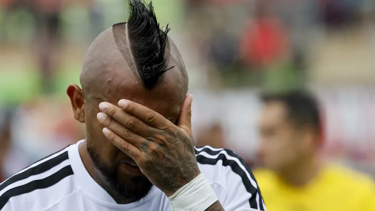 Vidal pierde la titularidad.