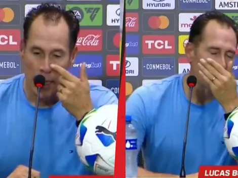 DT de O'Higgins lloró por clasificación ante Bahía en la Libertadores