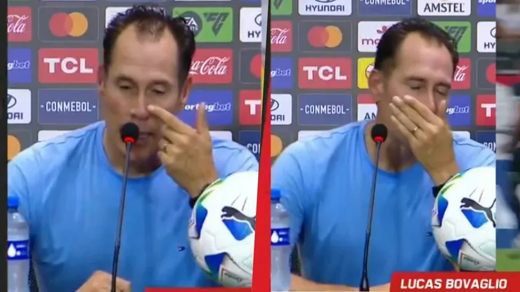 Lucas Bovaglio quedó feliz con la clasificación de O'Higgins.