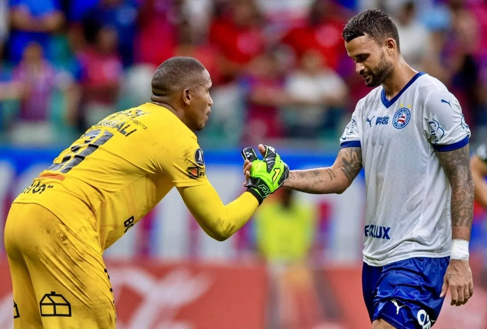 Omar Carabalí se mandó un show aparte en el arco de O'Higgins. | Foto: Conmebol.