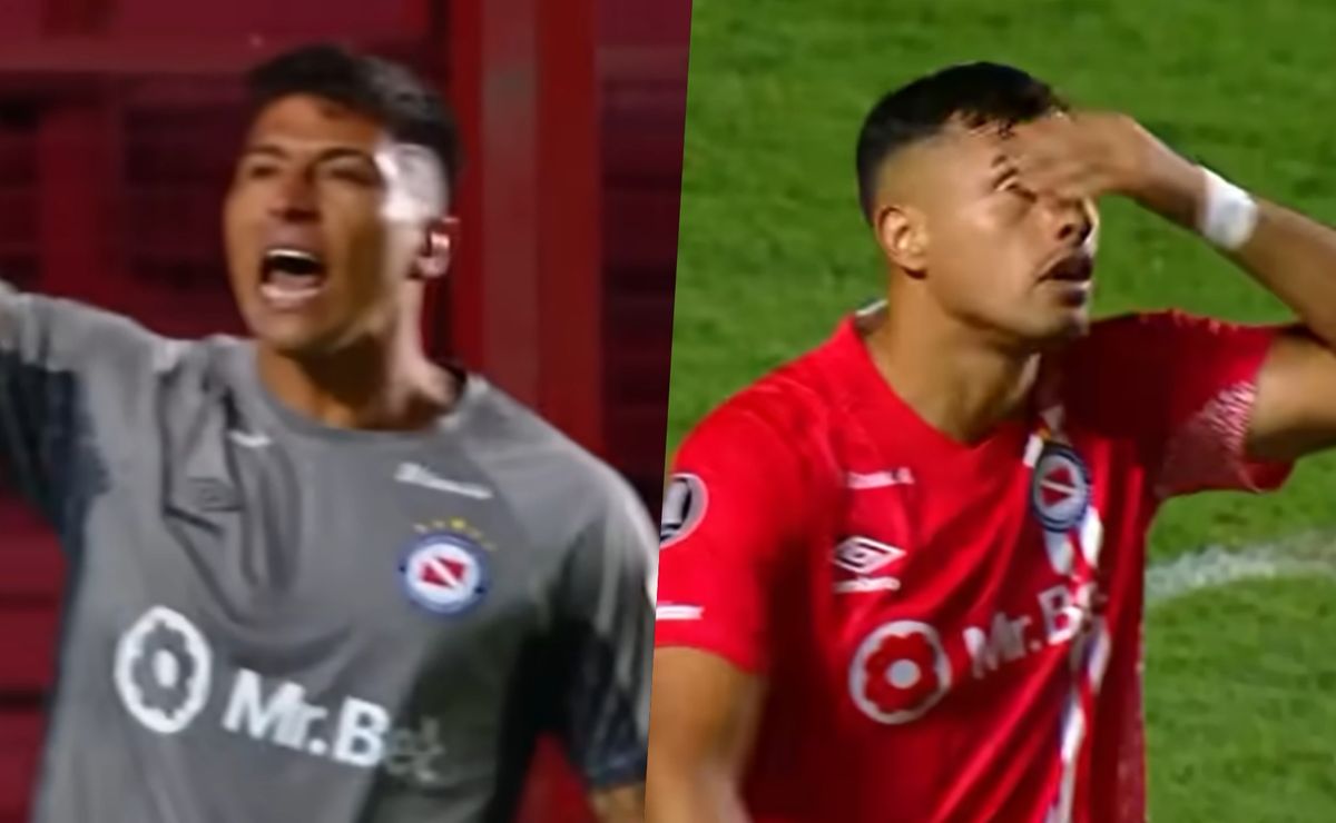Terrible: Brayan Cortés ataja dos penales, pero Iván Morales se pierde el suyo y Argentinos Jrs es eliminado de la Libertadores