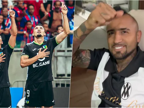 "¡Bien, Chile!": El festejo de Vidal por la épica clasificación de O'Higgins