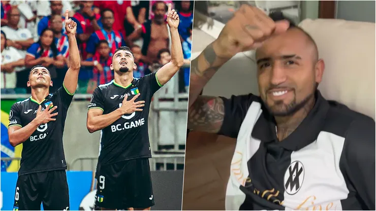 Vidal festejó la clasificación de O'Higgins