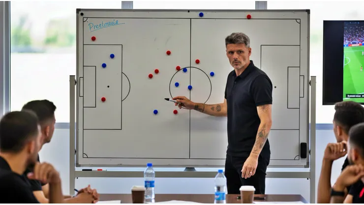 Ortiz ya planifica lo que será el Superclásico 199 ante la U.