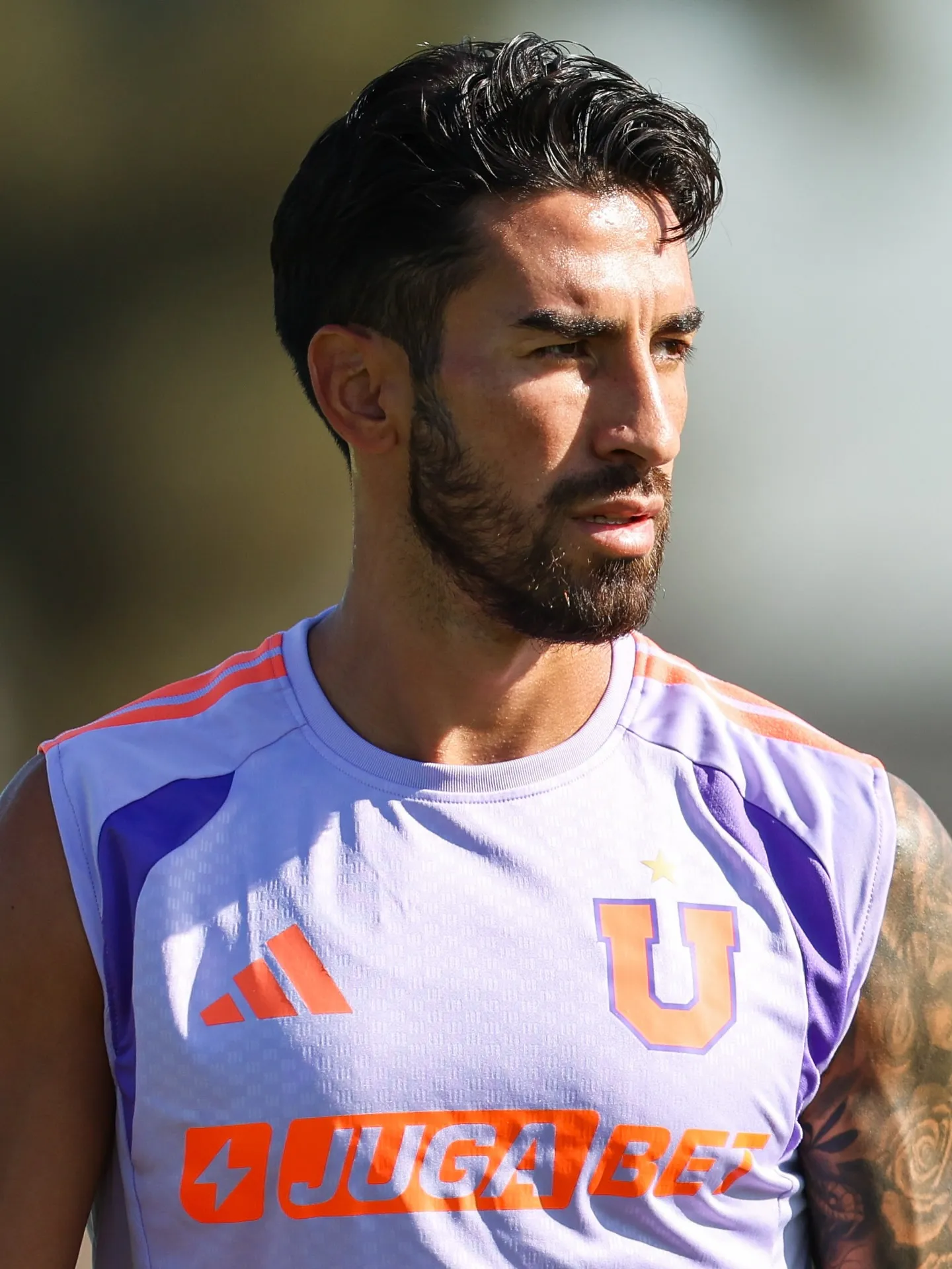 Juan Martín Lucero será titular en la U ante Colo Colo. Foto: U de Chile