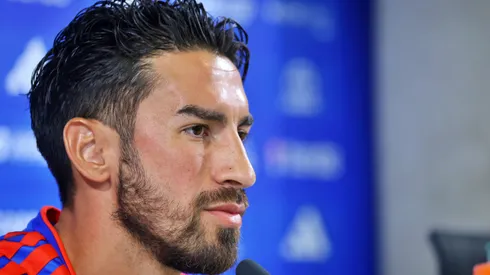 Lucero no ha podido convertir con la camiseta de Universidad de Chile.