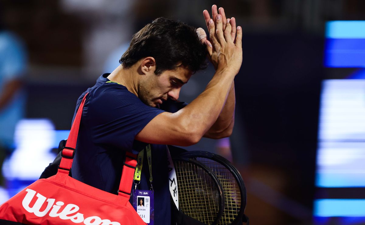 La emoción de Garin al despedirse del Chile Open: “Les pido paciencia”