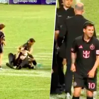 Terminó en el suelo: El bochorno que protagonizó Messi en visita a Puerto Rico