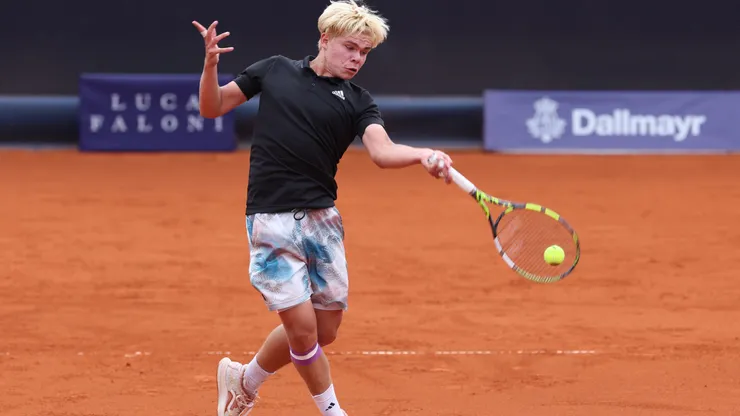 Diego Dedura-Palomero ya debutó en torneos ATP.