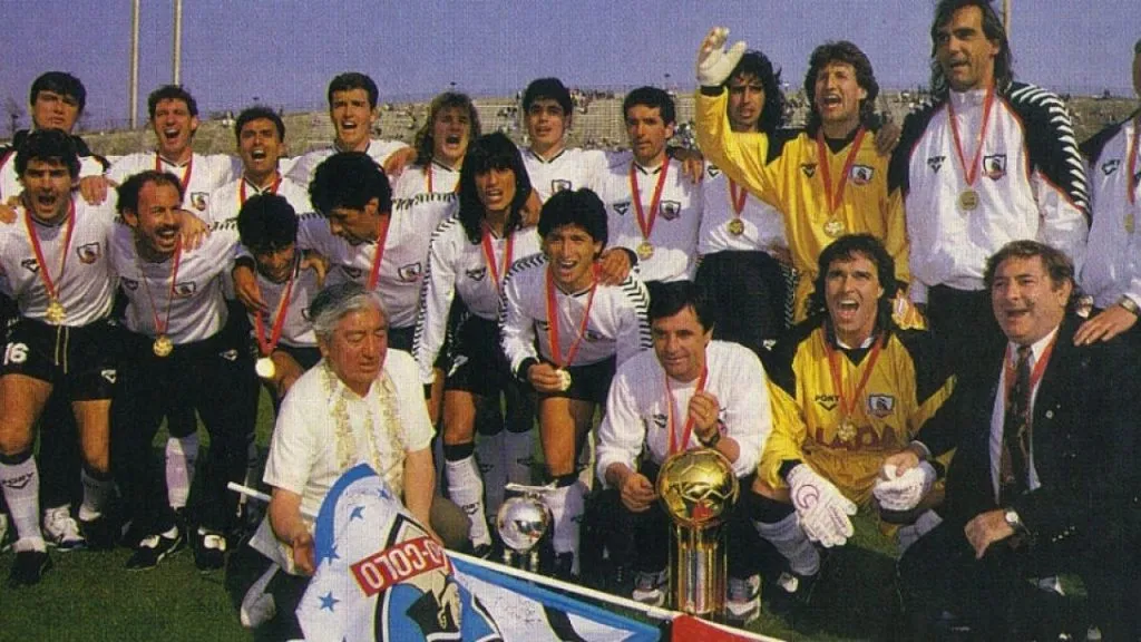 Colo Colo campeón de la Recopa Sudamericana en el 1992
