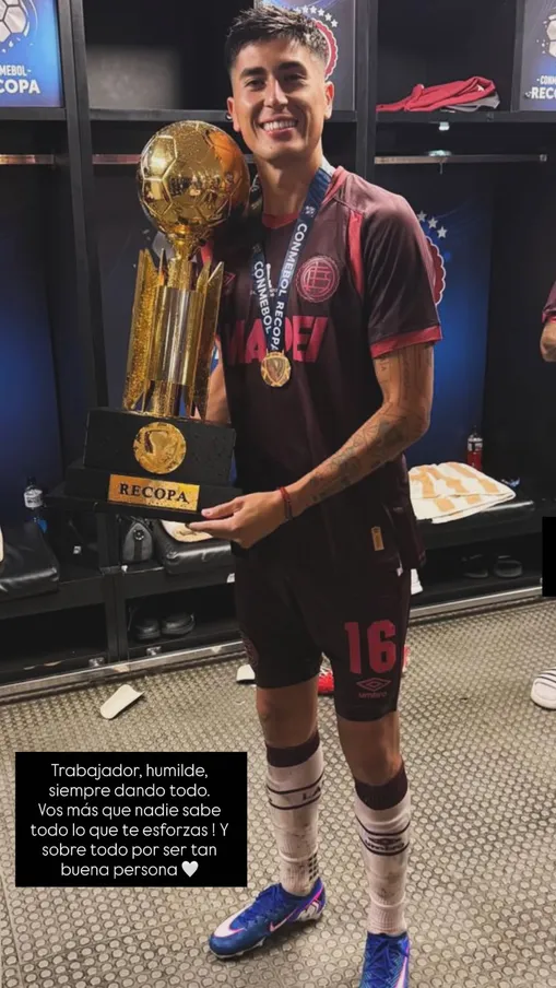 La emotiva postal de Mariana López a Matías Sepúlveda