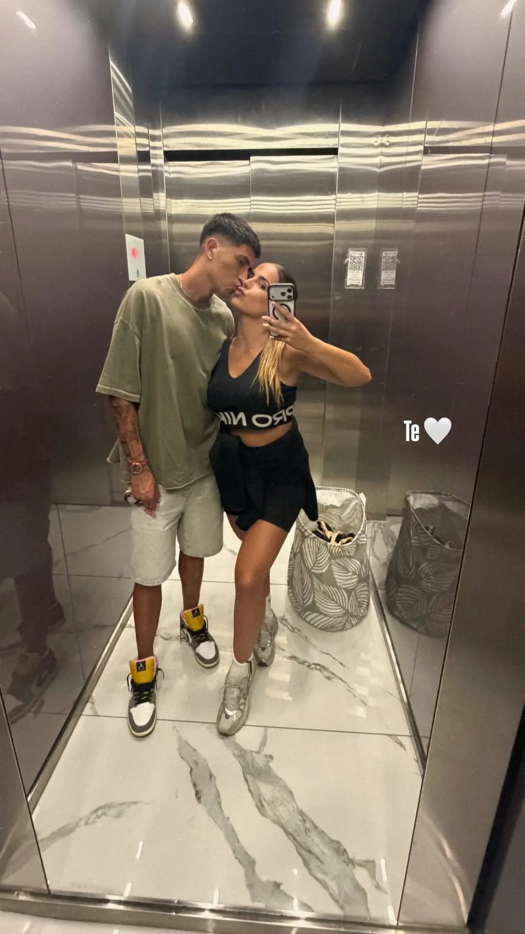 Mariana López y Tucu Sepúlveda más enamorados que nunca.