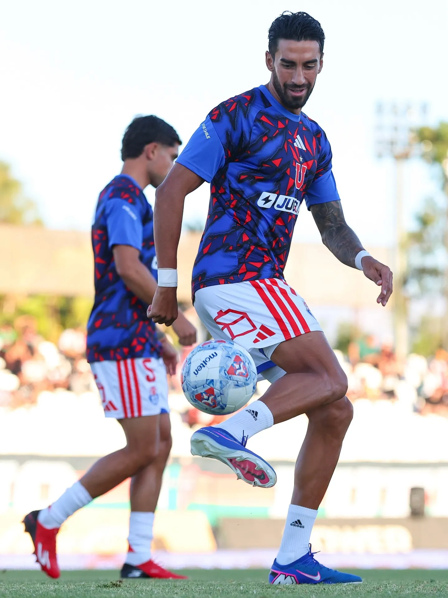 Juan Martín Lucero es titular fijo en la U. Foto: U de Chile