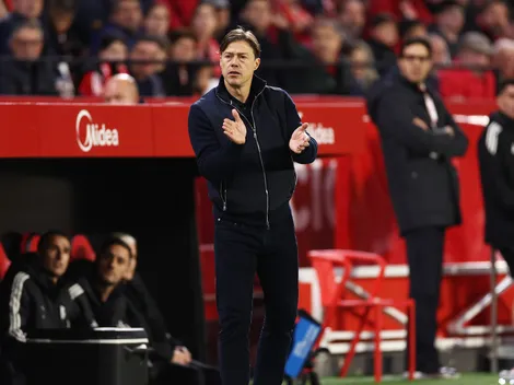 Almeyda se rinde ante Pellegrini antes del derbi sevillano: "Chile tiene..."