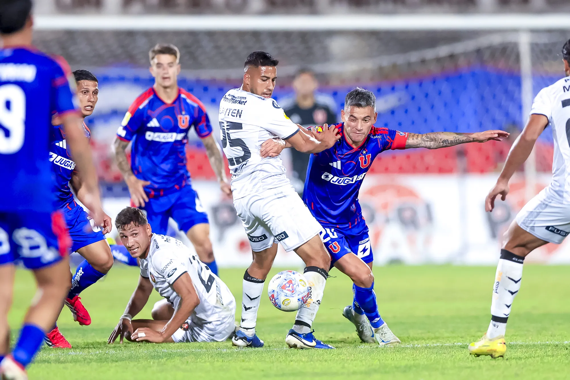 La U con línea de tres ante Colo Colo: Vaccia respalda a Paqui Meneghini.