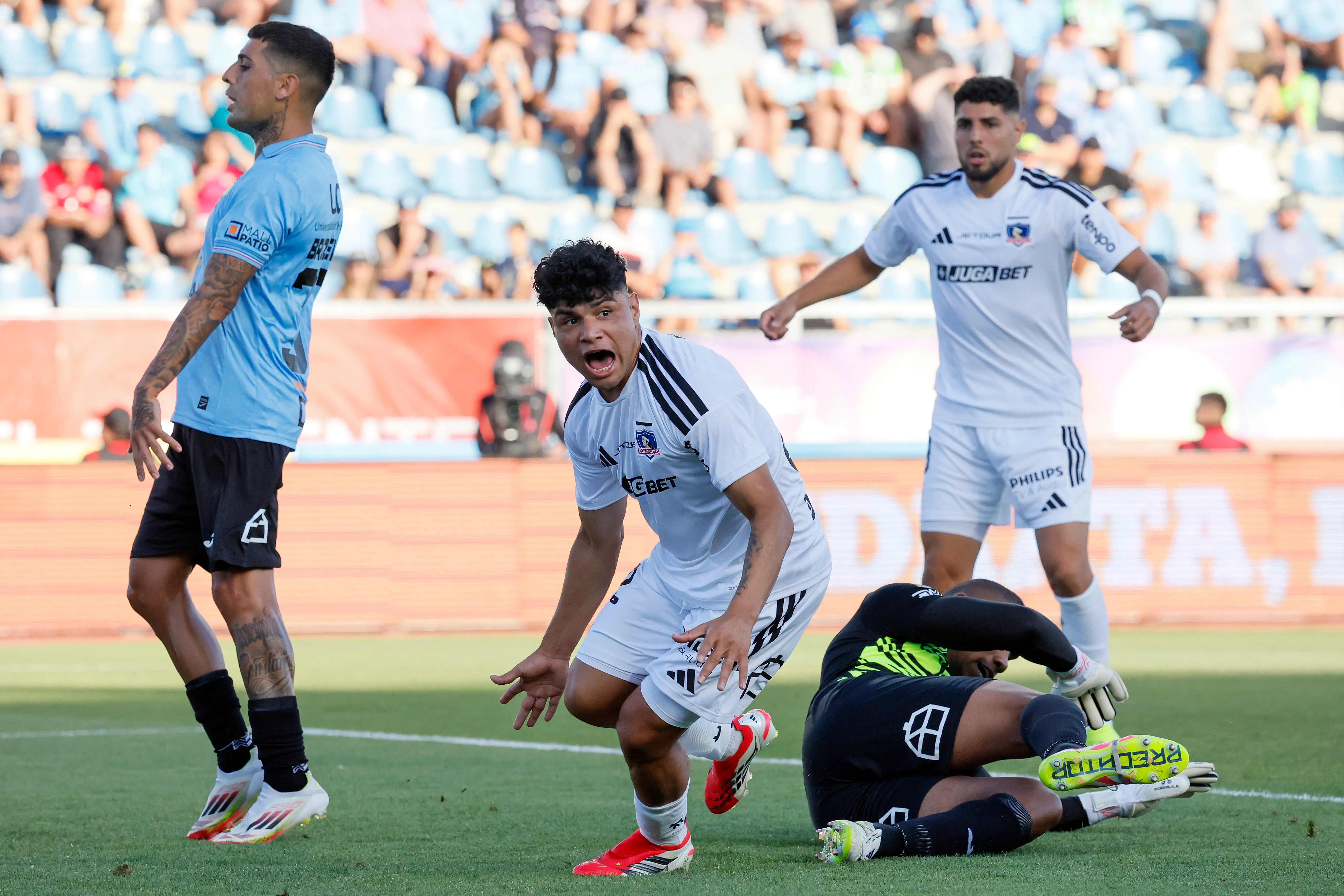 Claudio Aquino viene de marcarle un gol a O’Higgins. Foto: Andres Pina/Photosport