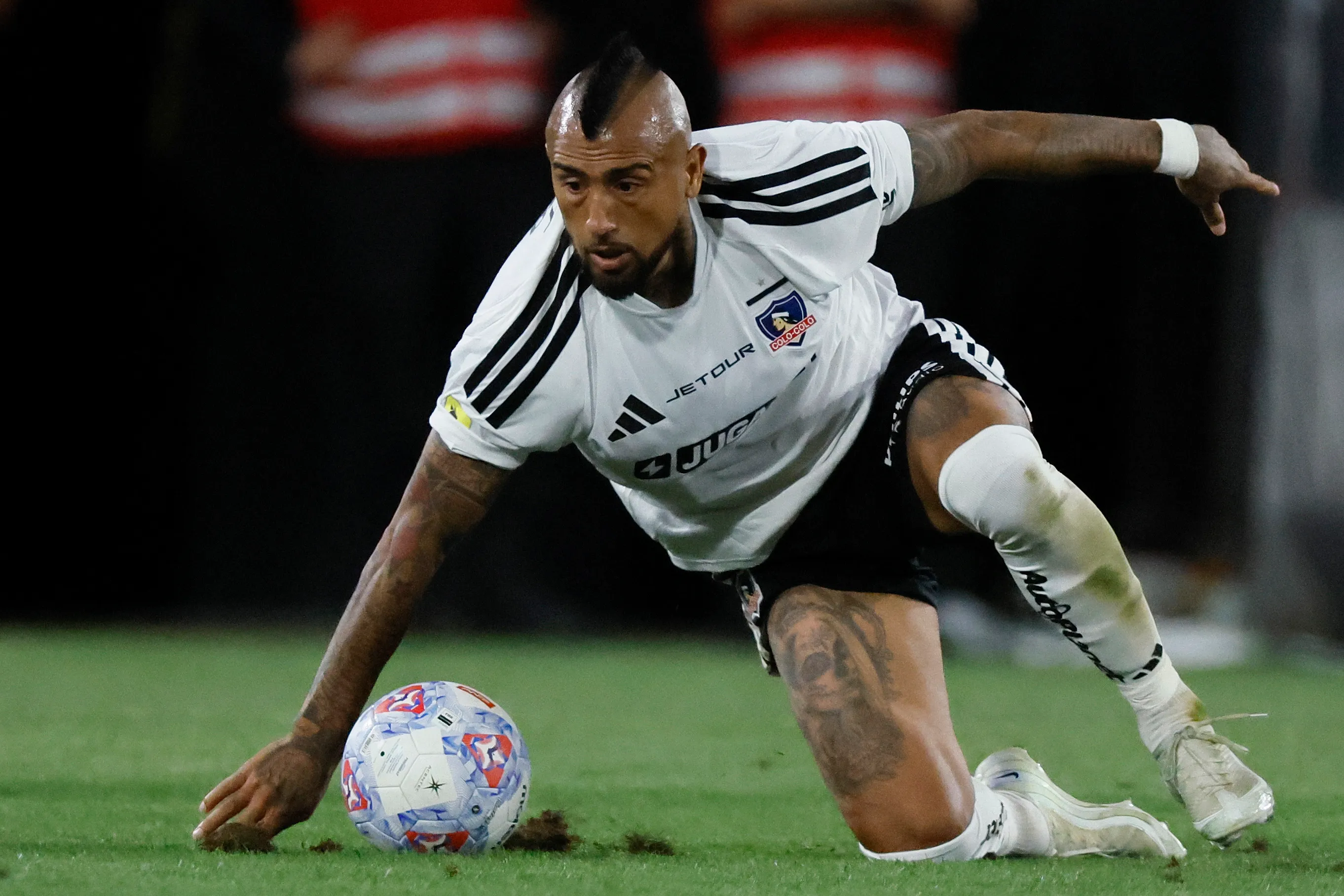 Lejos de las polémicas de antaño, Arturo Vidal señaló en la previa que no se confiarán ante el mal momento azul. (Foto: Andrés Pina/Photosport)
