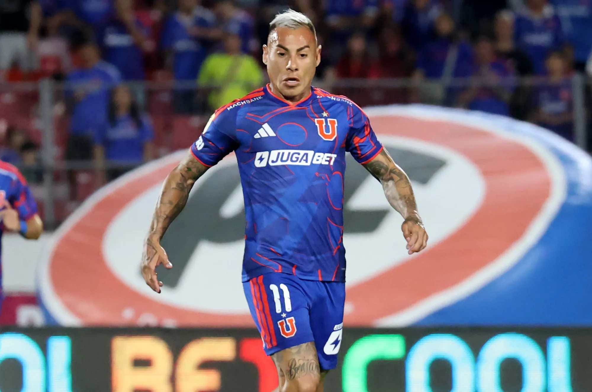 Edu Vargas a su estilo breve: ya piensa en anotarle a Colo Colo y sueña un triunfo azul.