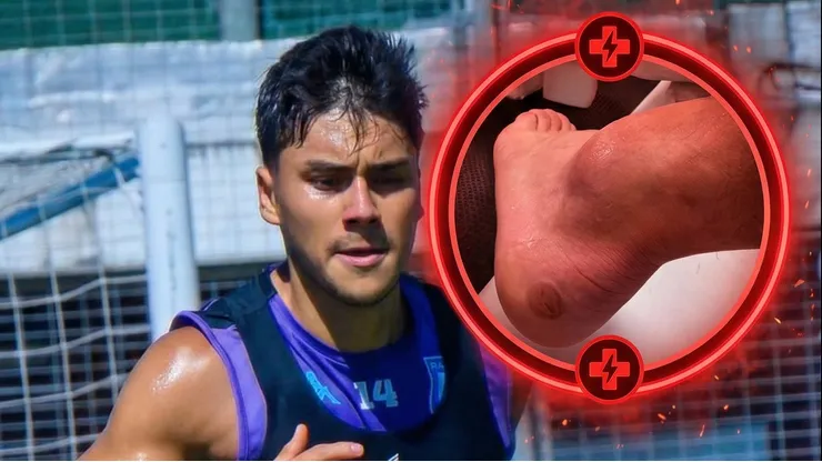 Damián Pizarro entregó una buena noticia al staff técnico, que recibió dos malas nuevas también.