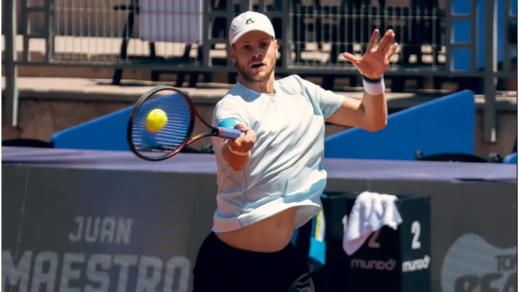 Yannick Hanfmann es la gran sorpresa del Chile Open.