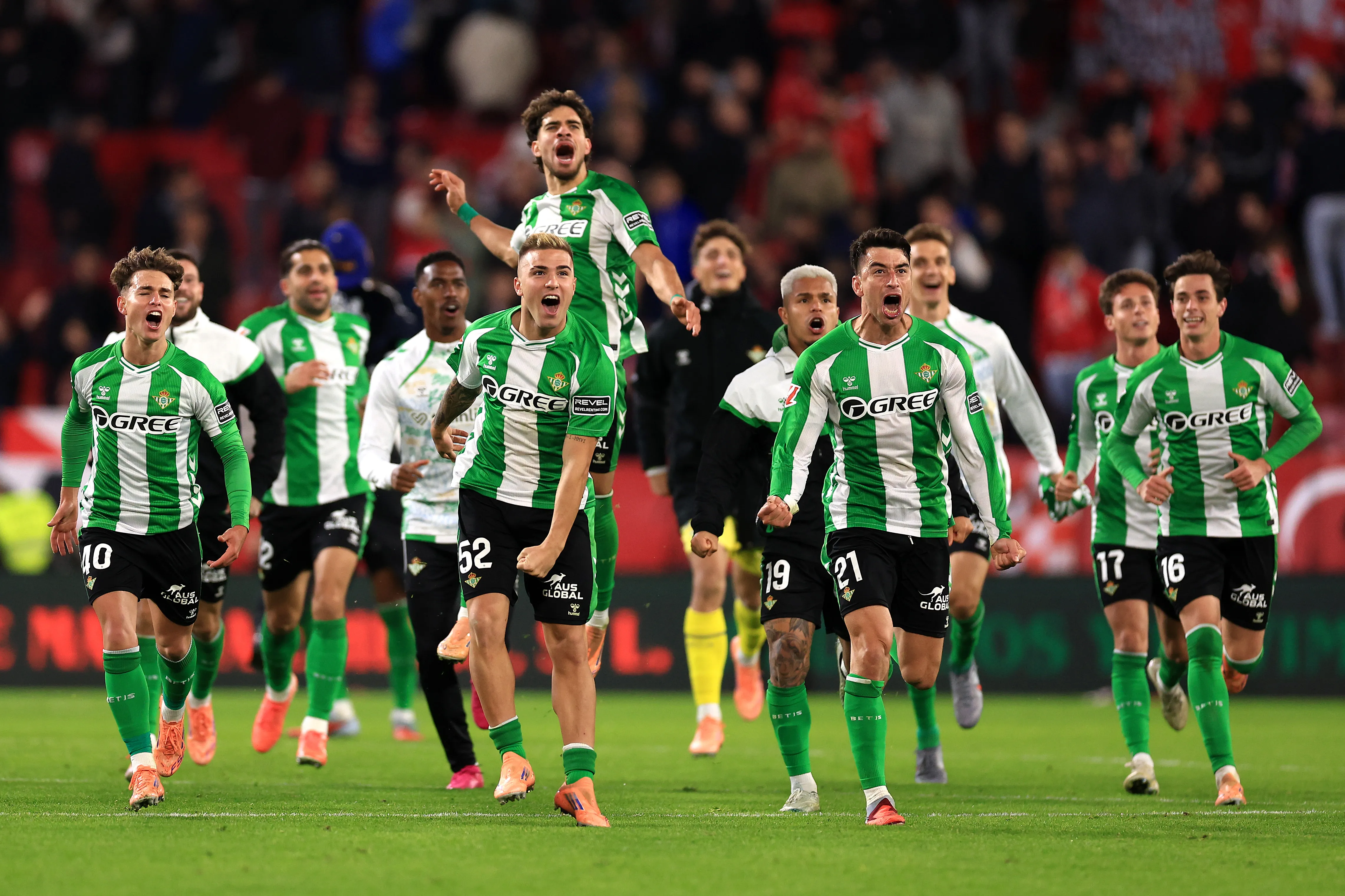 Real Betis se quedó con el último derbi disputado con el Sevilla