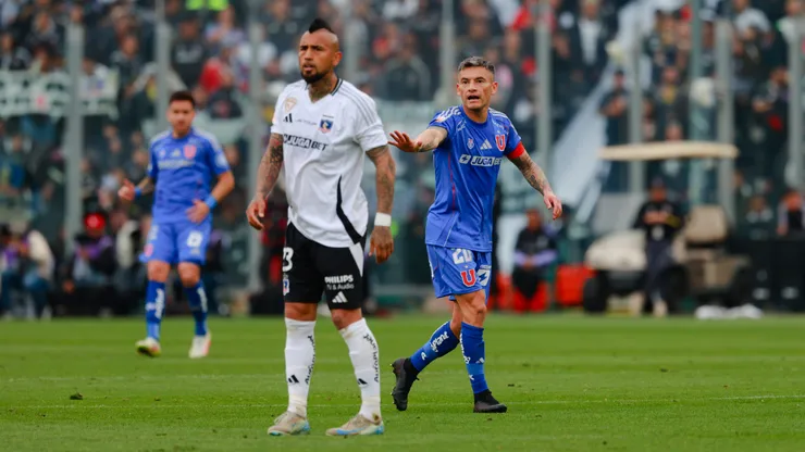 Arturo Vidal otra vez frente a frente contra Charles Aránguiz en un Superclásico.