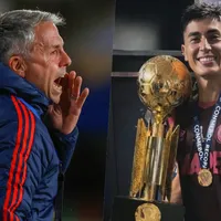 "Me enseñó con harto reto": El Tucu le dedica la Recopa a Álvarez