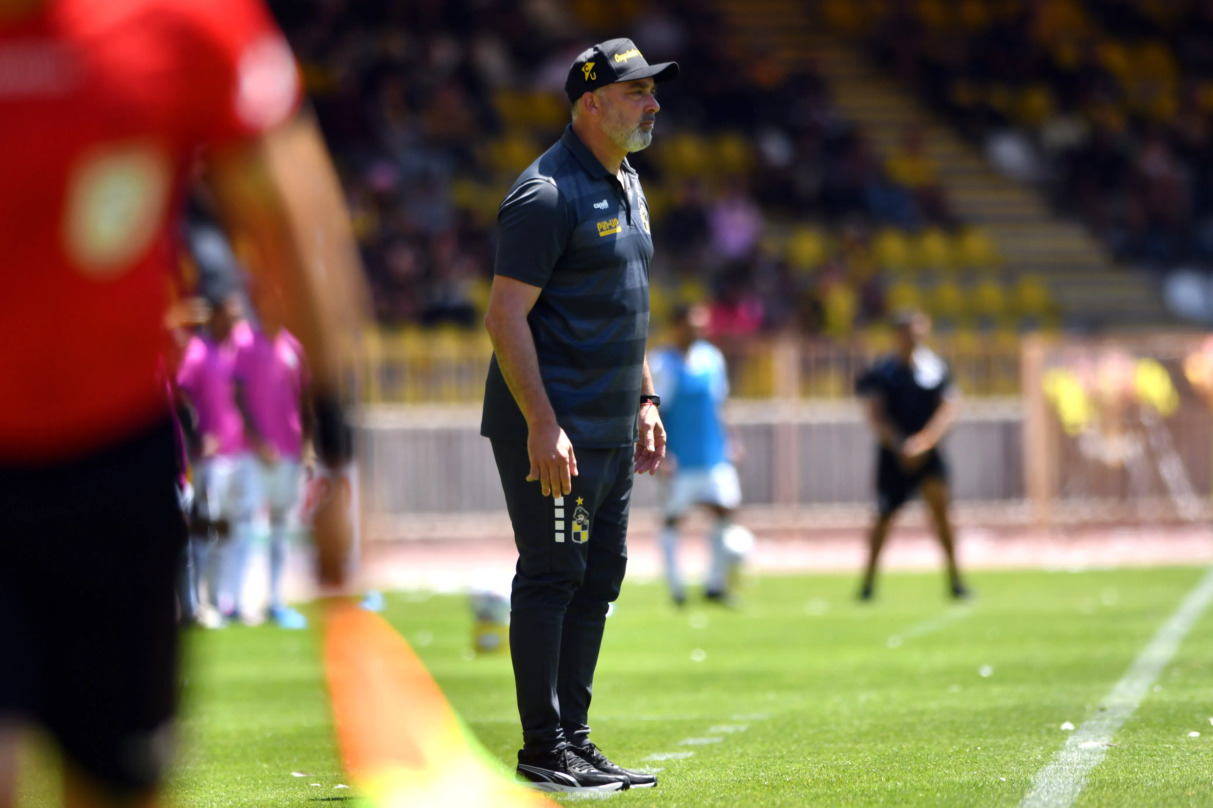 Hernán Caputto no quedó totalmente disconforme tras la caída coquimbana. (Alejandro Pizarro Ubilla/Photosport).